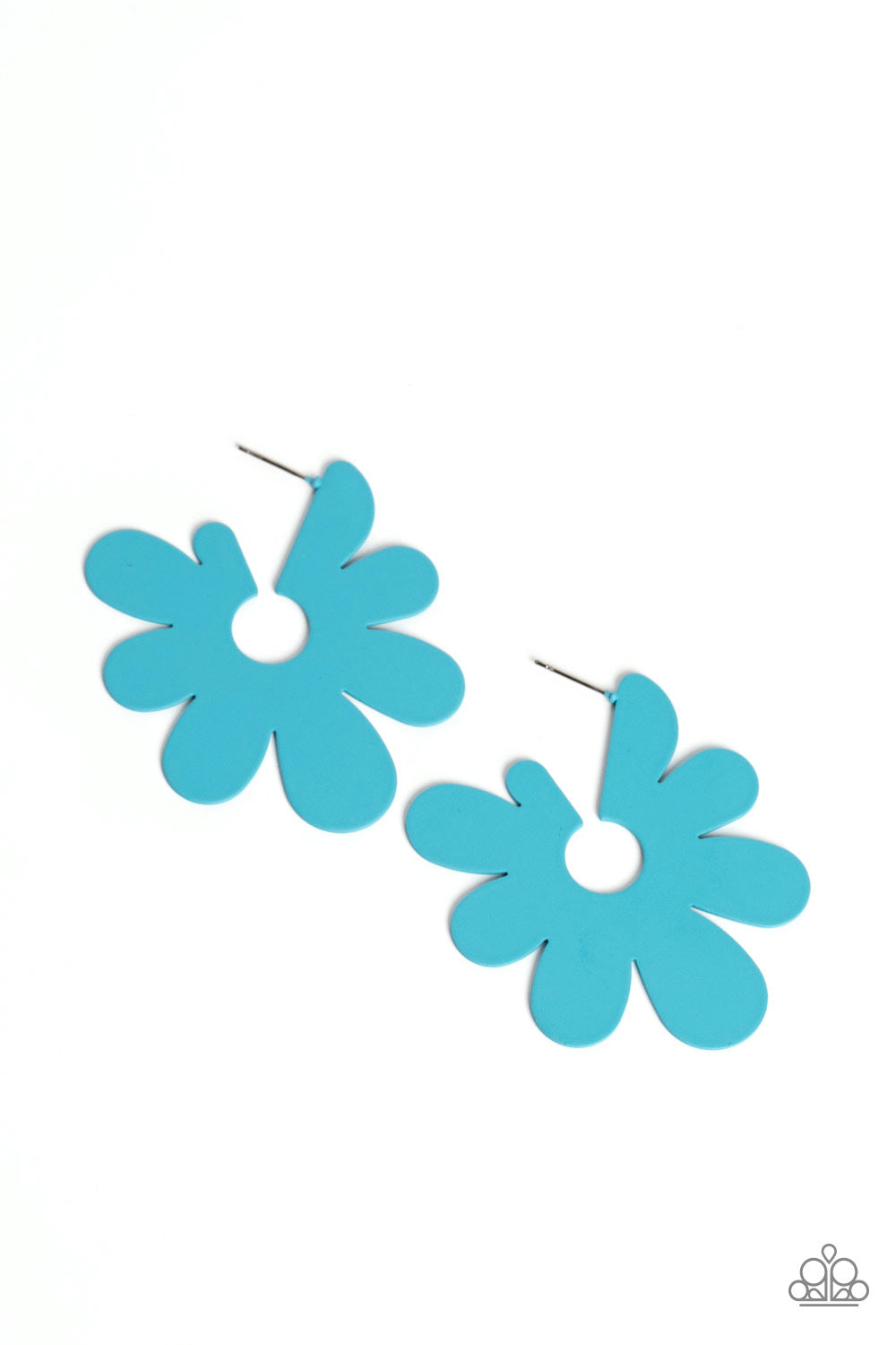 Paparazzi Flower Power Fantasy - Blue Earrings 