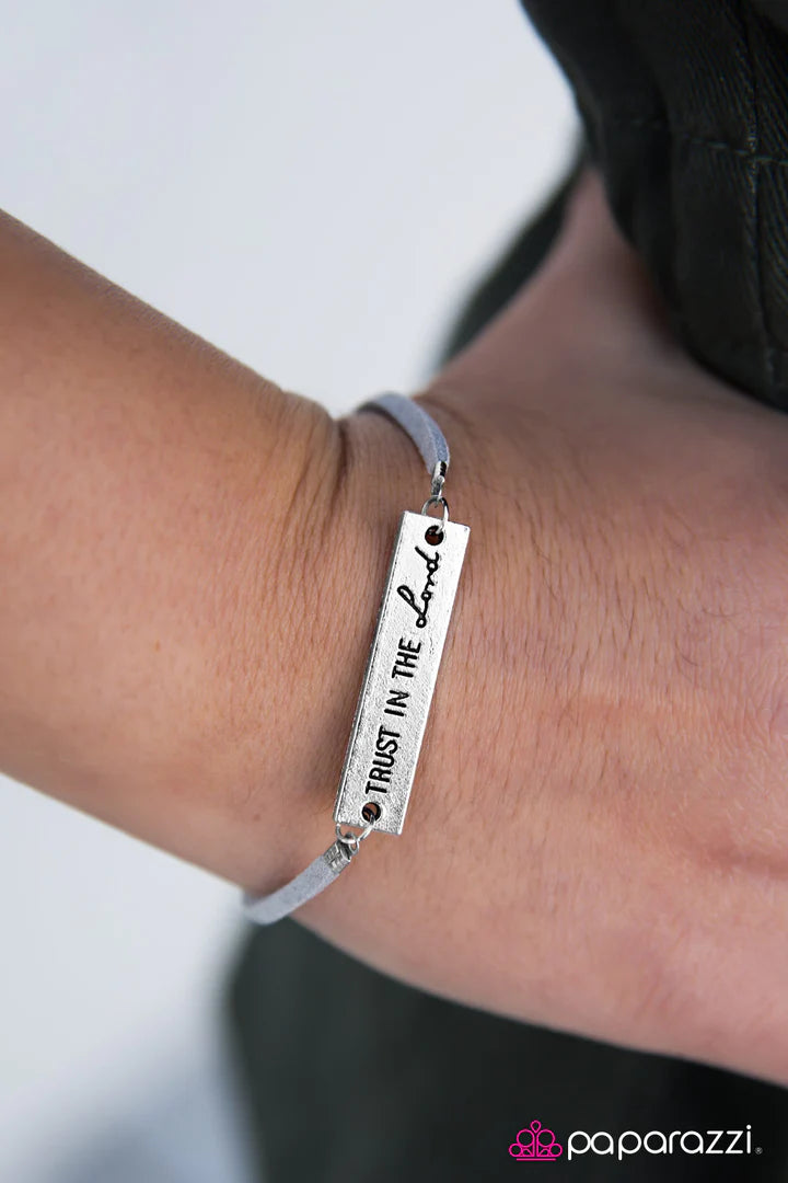 Paparazzi Have Faith - Silver Bracelets