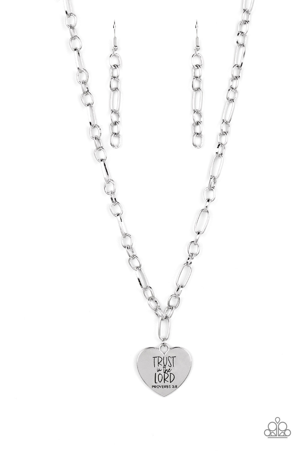 Paparazzi Perennial Proverbs - Silver  Necklace