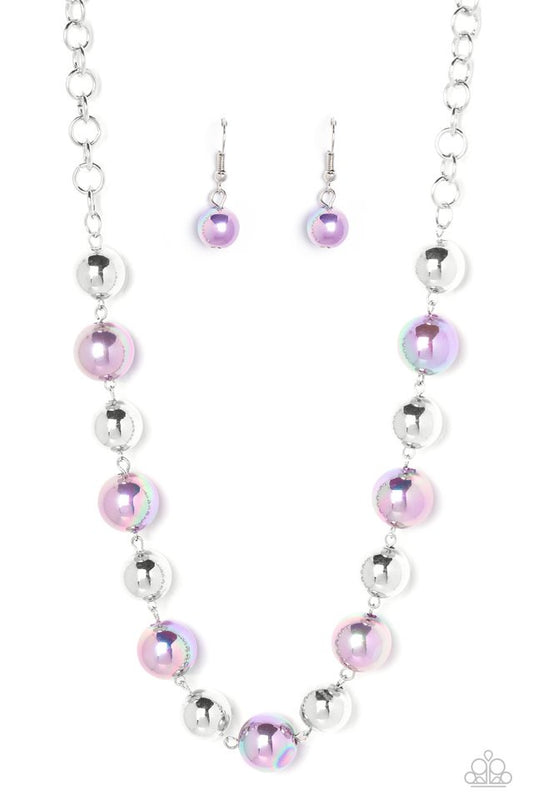 Paparazzi Necklace Dreamscape Escape - Purple Necklace - A Finishing Touch Jewelry