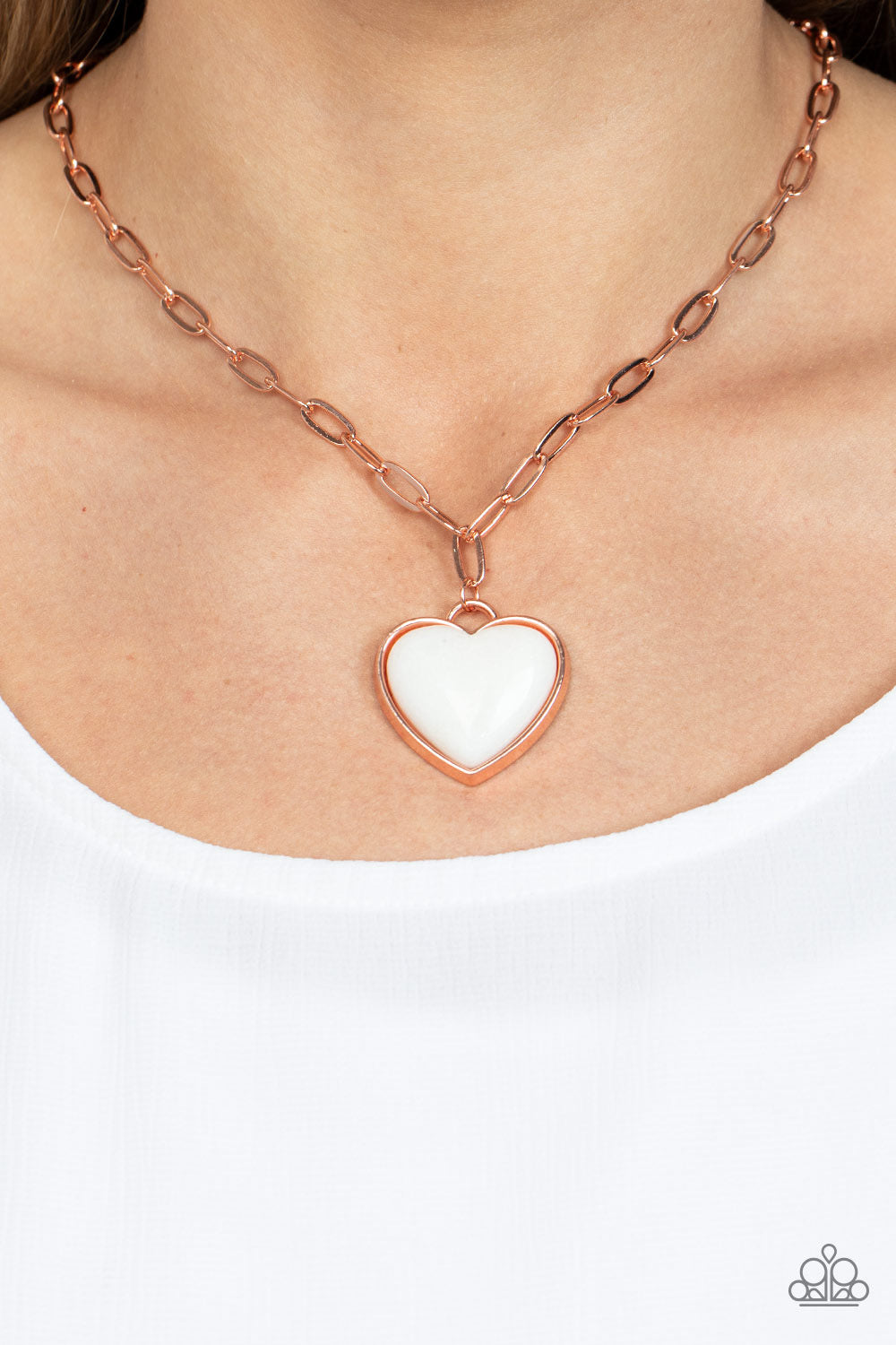 Paparazzi Everlasting Endearment - Copper Necklace