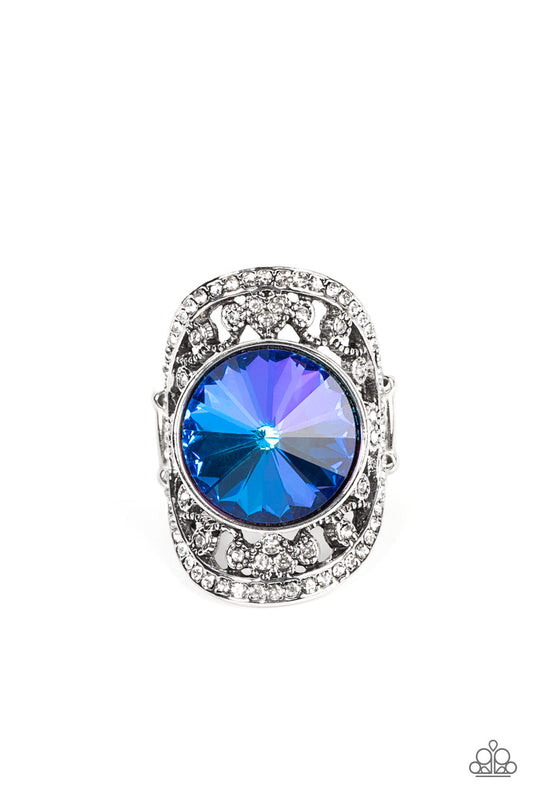 Paparazzi Galactic Garden - Blue Ring