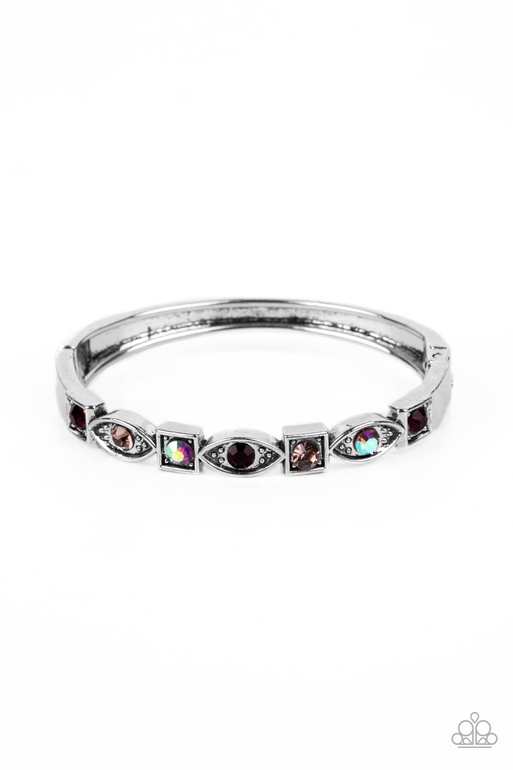 Paparazzi Poetically Picturesque - Purple Bracelet -Paparazzi Jewelry Images 