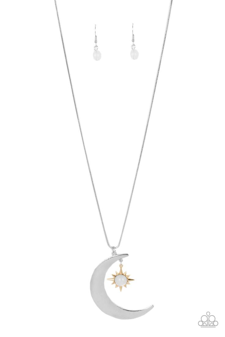 Paparazzi Astral Ascention - Multi Moon Necklace