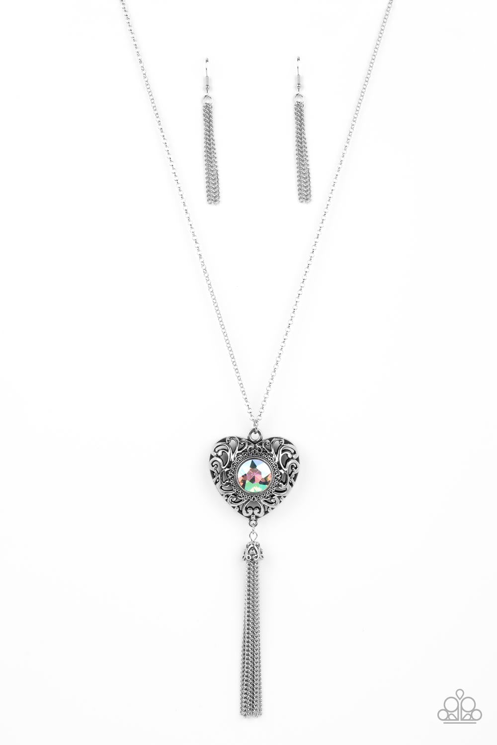 Paparazzi Prismatic Passion - Green Necklace