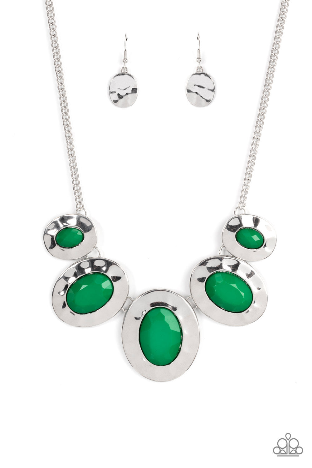 Green Necklace - Rivera Rendezvous - Paparazzi Jewelry - Paparazzi jewelry image