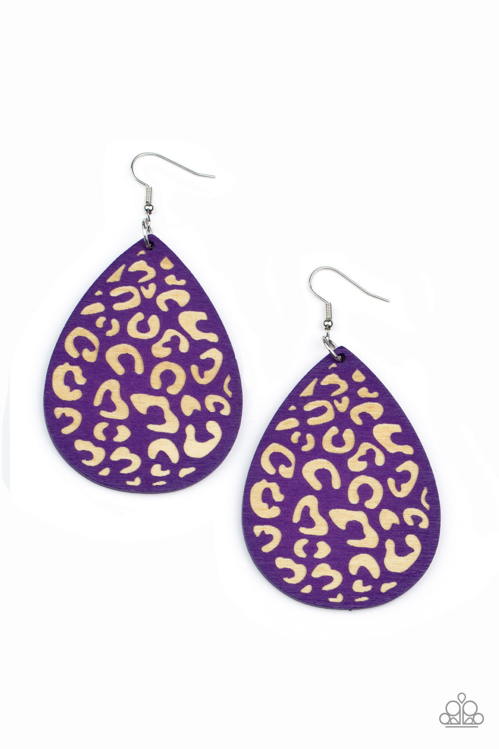 Paparazzi Suburban Jungle - Purple Earrings