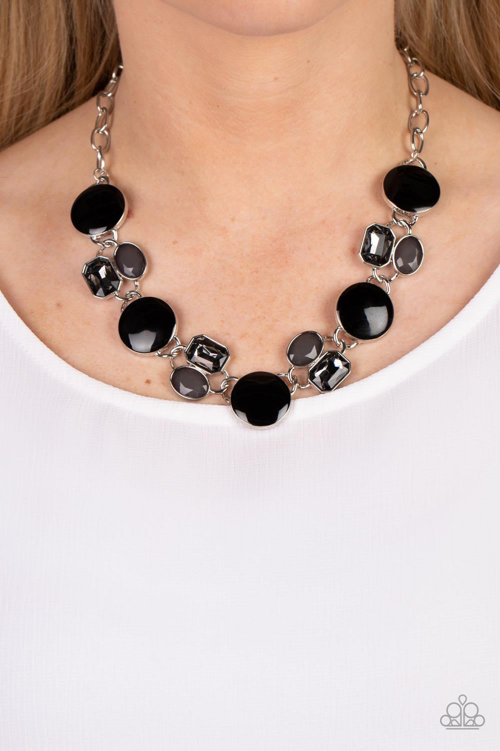 Paparazzi Dreaming in MULTICOLOR - Black Necklace - Paparazzi Jewelry Images