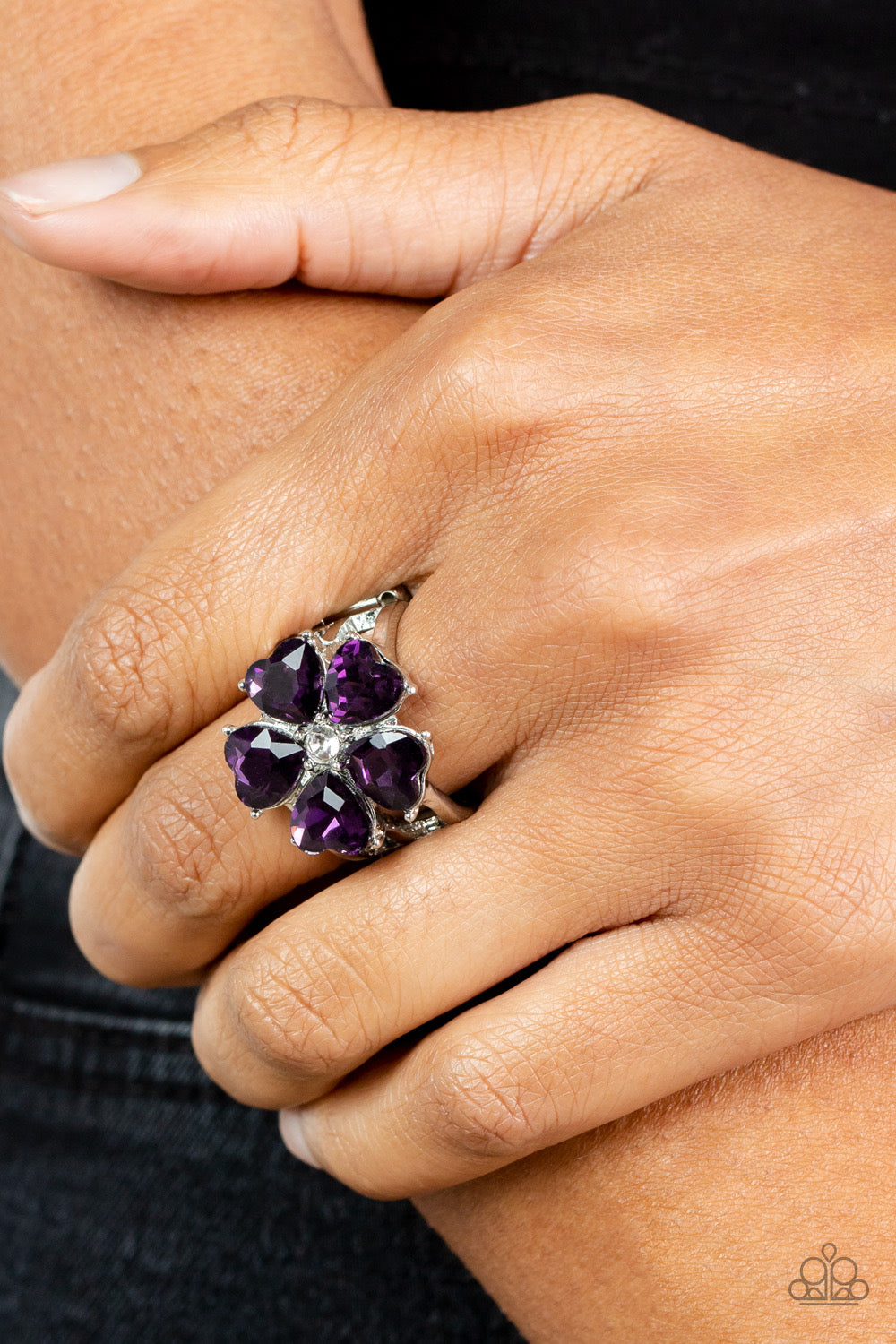 Paparazzi Minnesota Magic - Purple Ring-Paparazzi Jewelry Images 