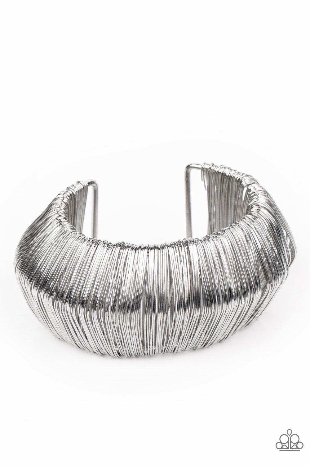 Paparazzi Wild About Wire - Silver Bracelet 