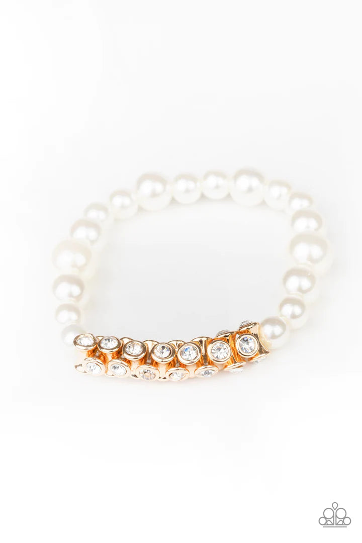 Paparazzi Traffic-Stopping Sparkle - Gold Bracelet