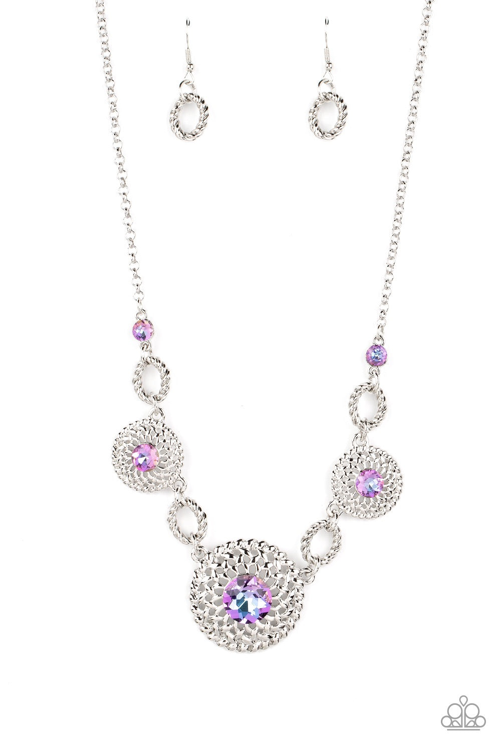 Paparazzi Cosmic Cosmos - Purple Necklace - Paparazzi Jewelry Images