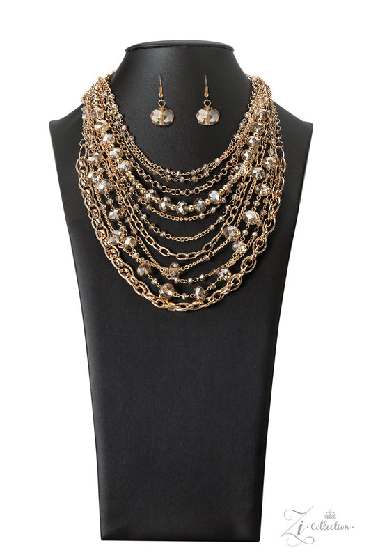 Paparazzi 2022 Zi Collection: Reminiscent Necklace - A Finishing Touch Jewelry