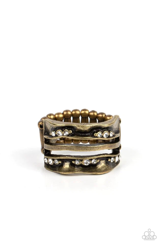 Paparazzi Unexpected Treasure - Brass Ring