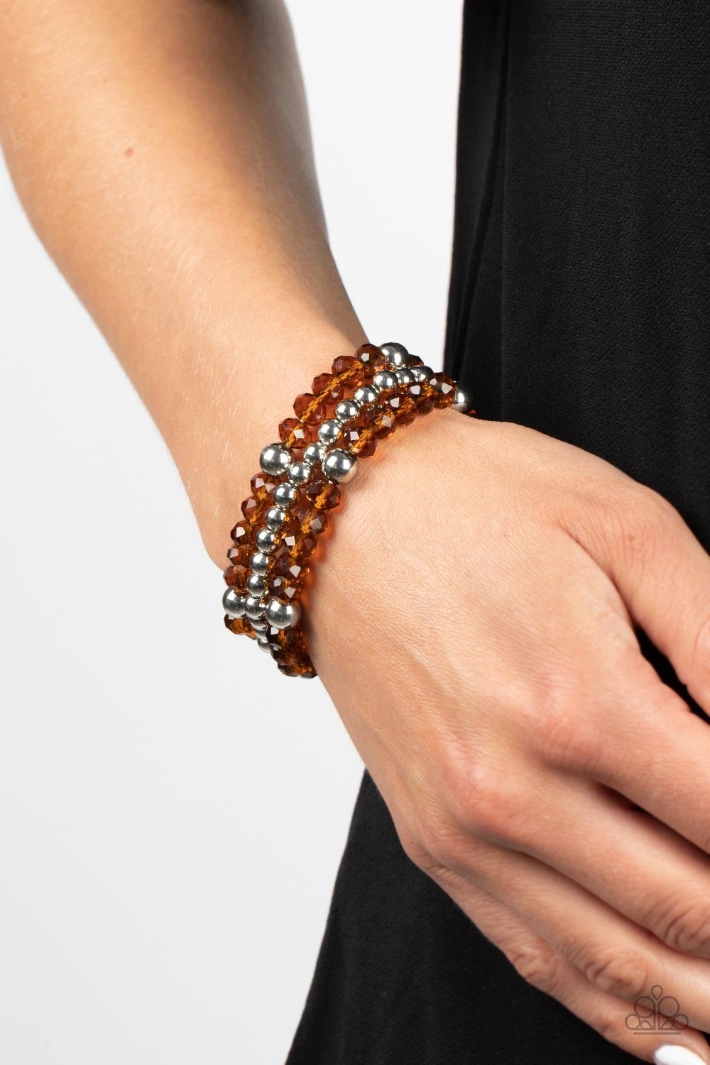 Paparazzi Prismatic Perceptions - Brown Bracelet