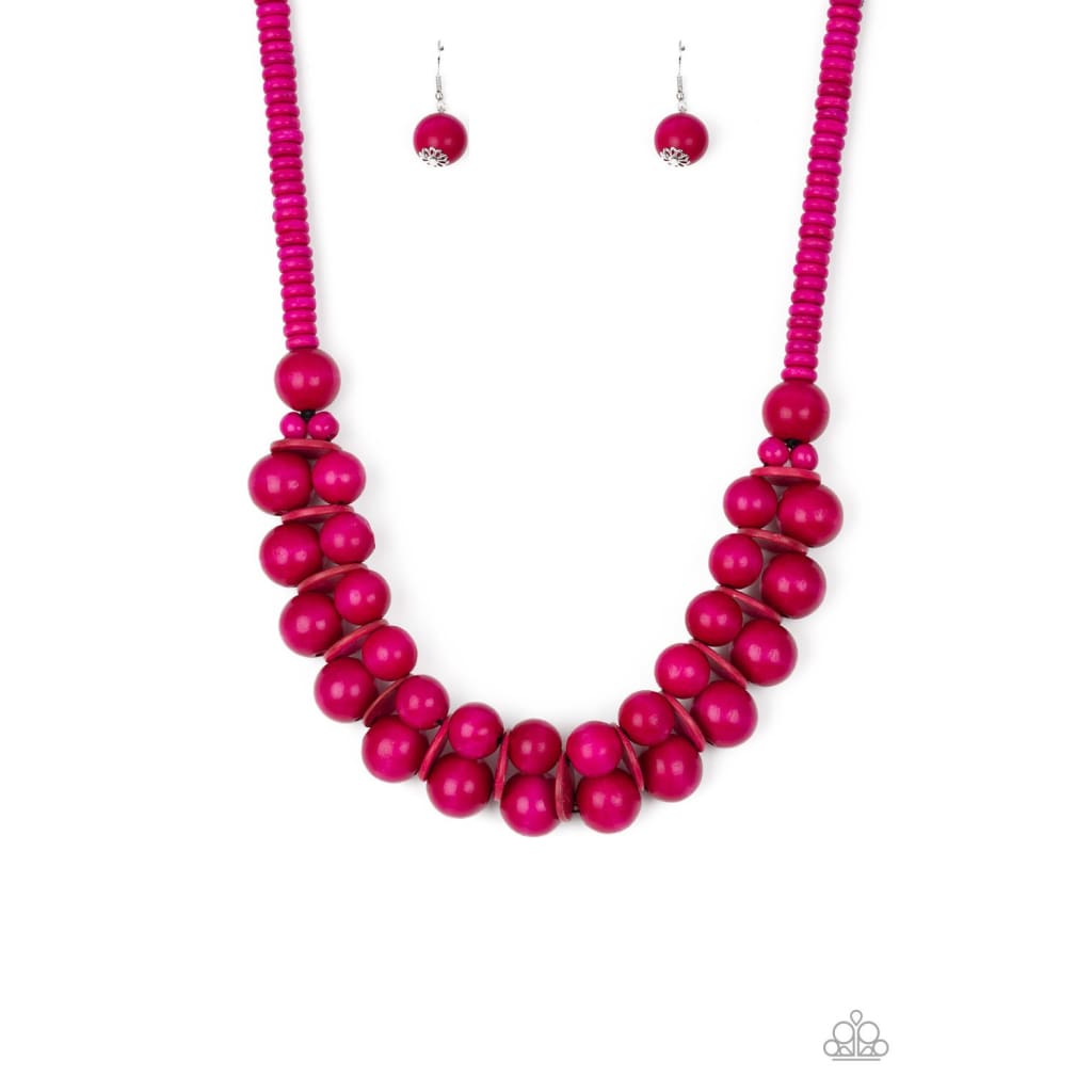 Paparazzi Caribbean Cover Girl - Pink - A Finishing Touch 