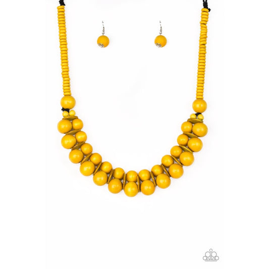 Paparazzi Caribbean Cover Girl - Yellow - A Finishing Touch 