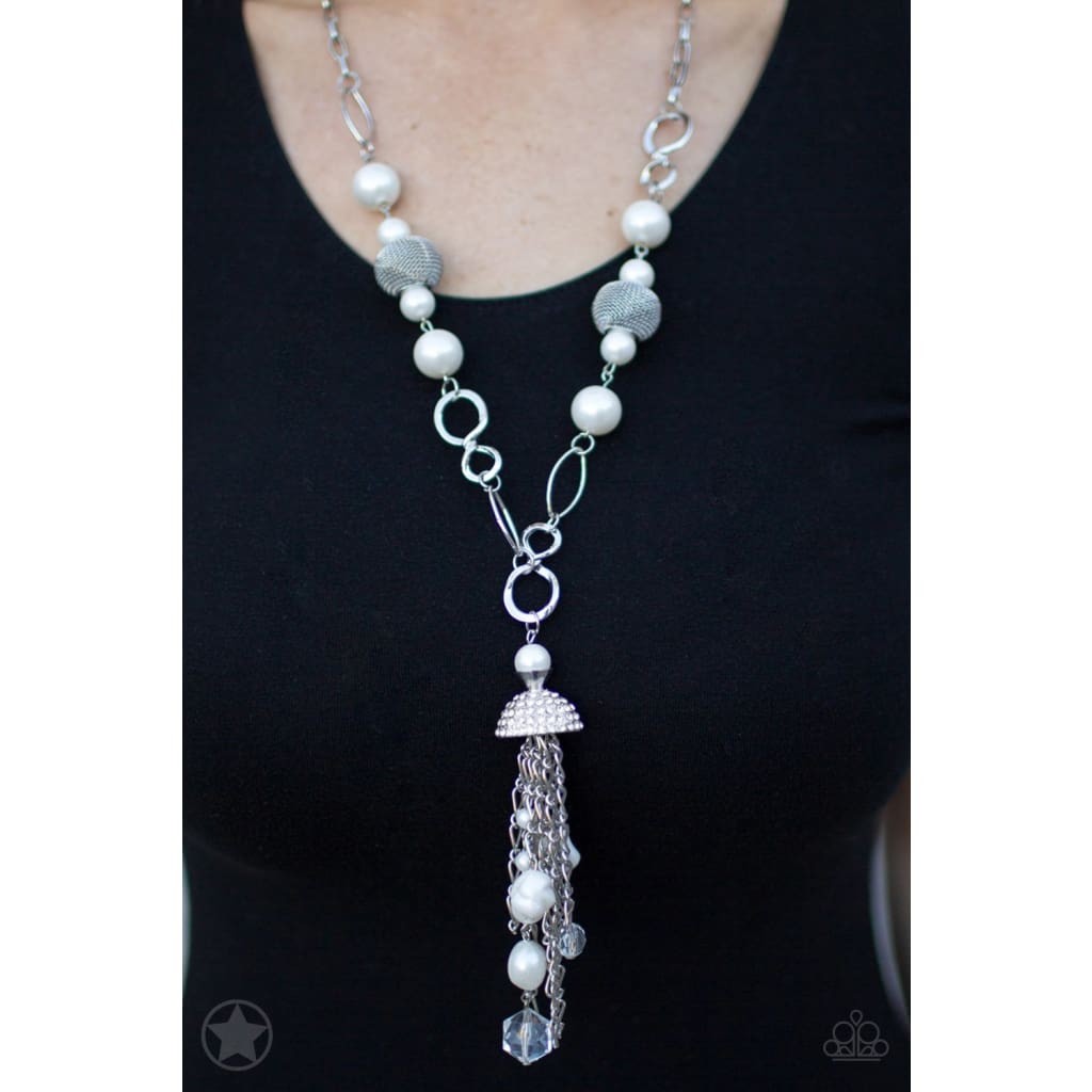 Paparazzi Designated Diva - White - A Finishing Touch 