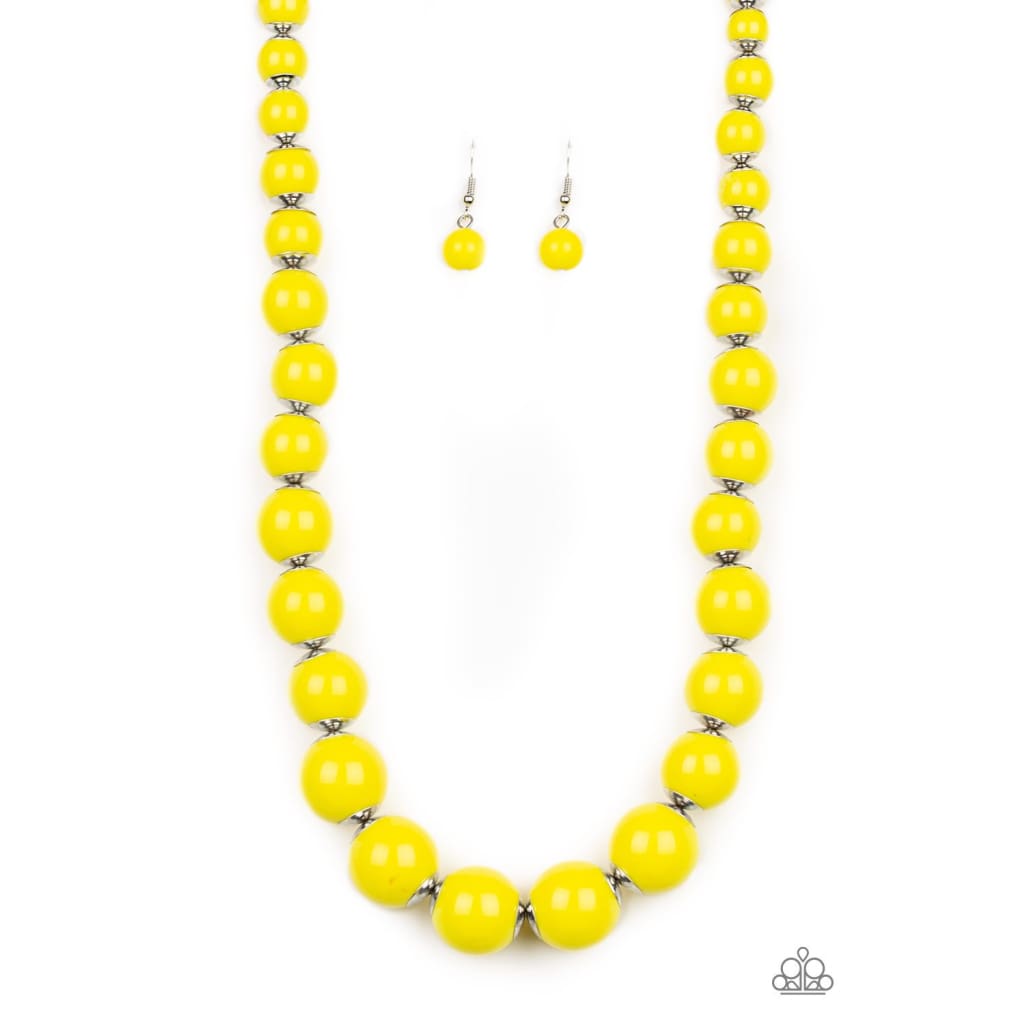 Paparazzi Everyday Eye Candy - Yellow - A Finishing Touch 