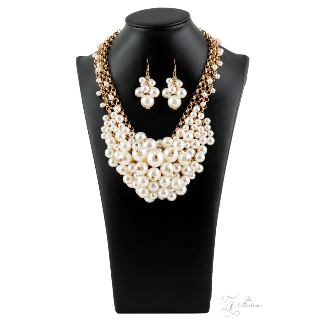 Paparazzi Exec-YOU-tive Pearl Zi Collection Necklace - A Finishing Touch 