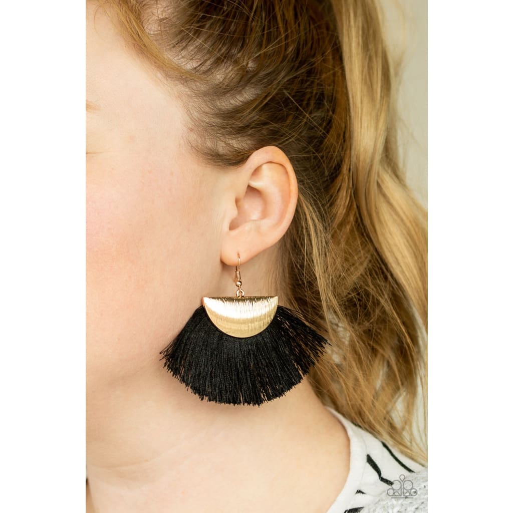 Paparazzi Fox Trap - Gold Earrings - Online Jewelry Store Paparazzi Accessories are all Lead Free and Nickel Free. Interested in becoming a Paparazzi Accessories Consultant? Learn how to make money selling Paparazzi jewelry and accessories. Be a Paparazzi Consultant. A Finishing Touch Jewelry Boutique