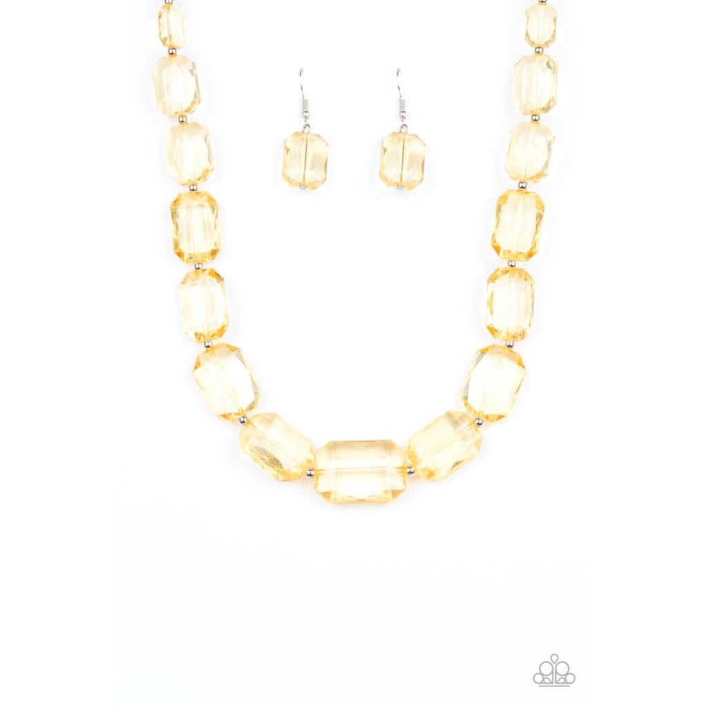 Paparazzi ICE Versa - Yellow - A Finishing Touch 