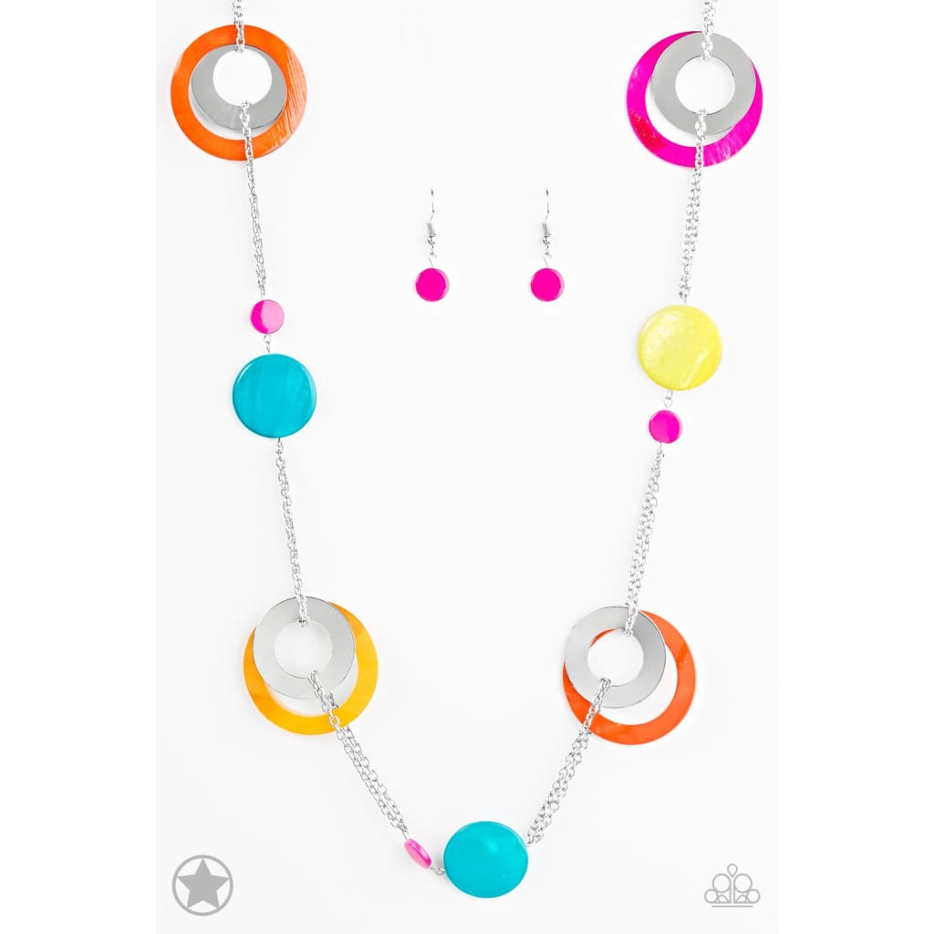 Colorful Necklace - Paparazzi Kaleidoscopically Captivating Paparazzi jewelry images