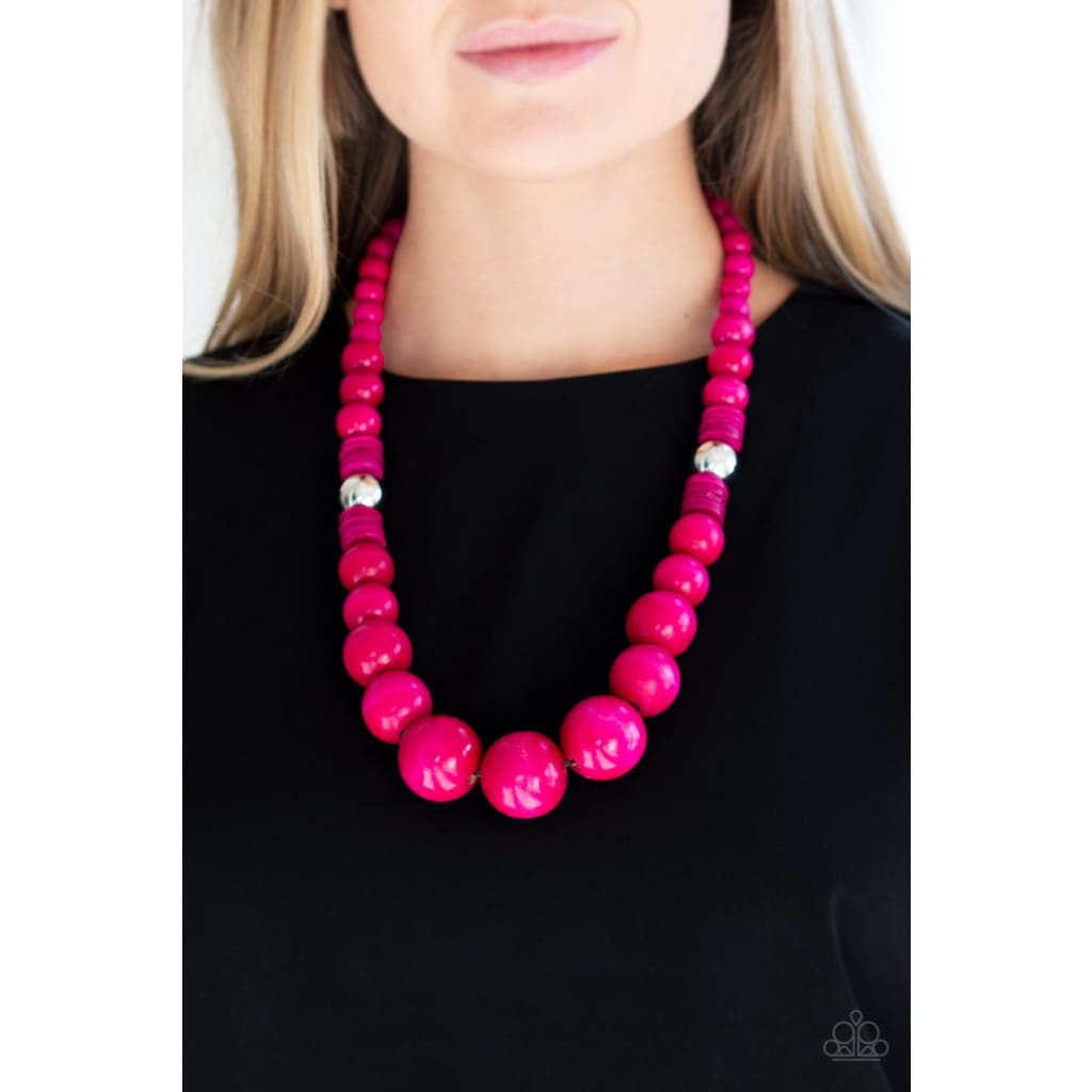Paparazzi Panama Panorama - Pink - A Finishing Touch 