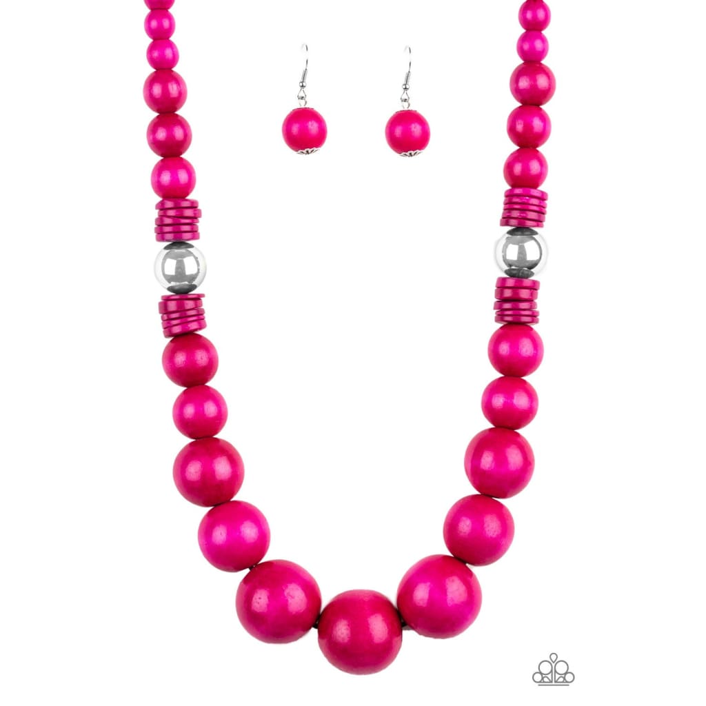 Paparazzi Panama Panorama - Pink - A Finishing Touch 