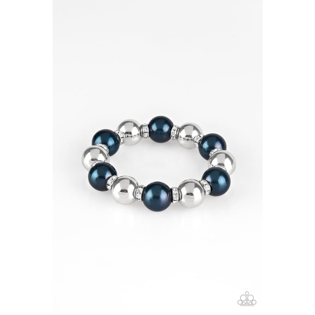 Paparazzi So Not Sorry - Blue Bracelet - A Finishing Touch 