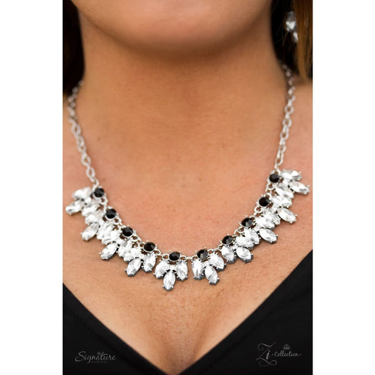 Paparazzi The Chris White Zi Collection Necklace - A Finishing Touch 