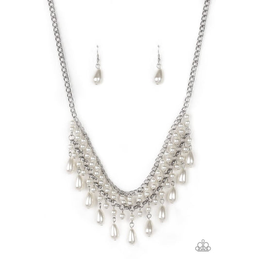 Paparazzi The Guest List - White - A Finishing Touch 